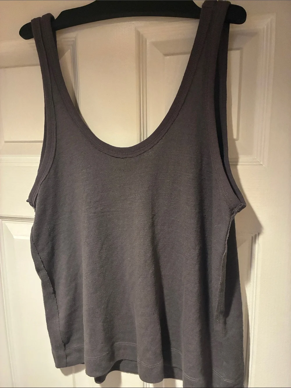 Free People Scoop Neck Silk Tank